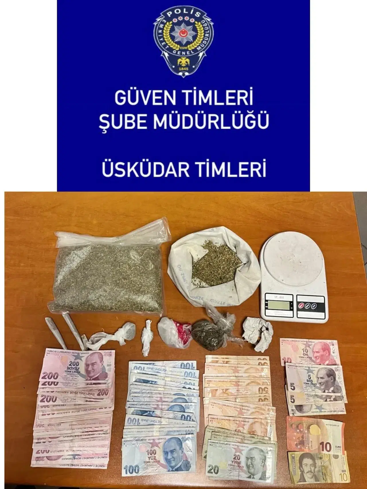 Gündüz Yemek, Akşam Uyuşturucu Sattılar: 2 Kuşkulu Tutuklandı