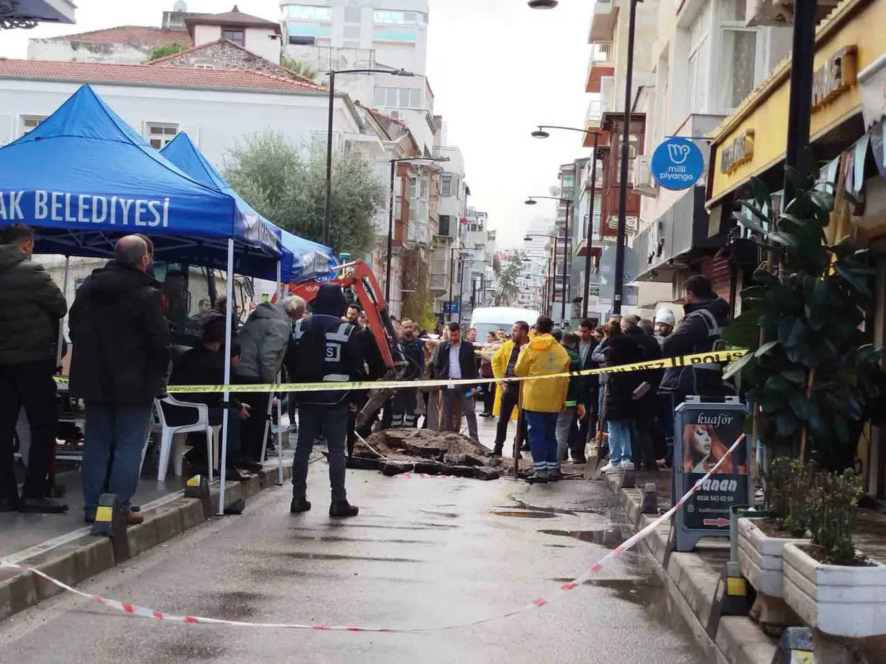İzmir’de 2 Kişinin Öldüğü Elektrik Akımı Olayında Keşif Yapılıyor