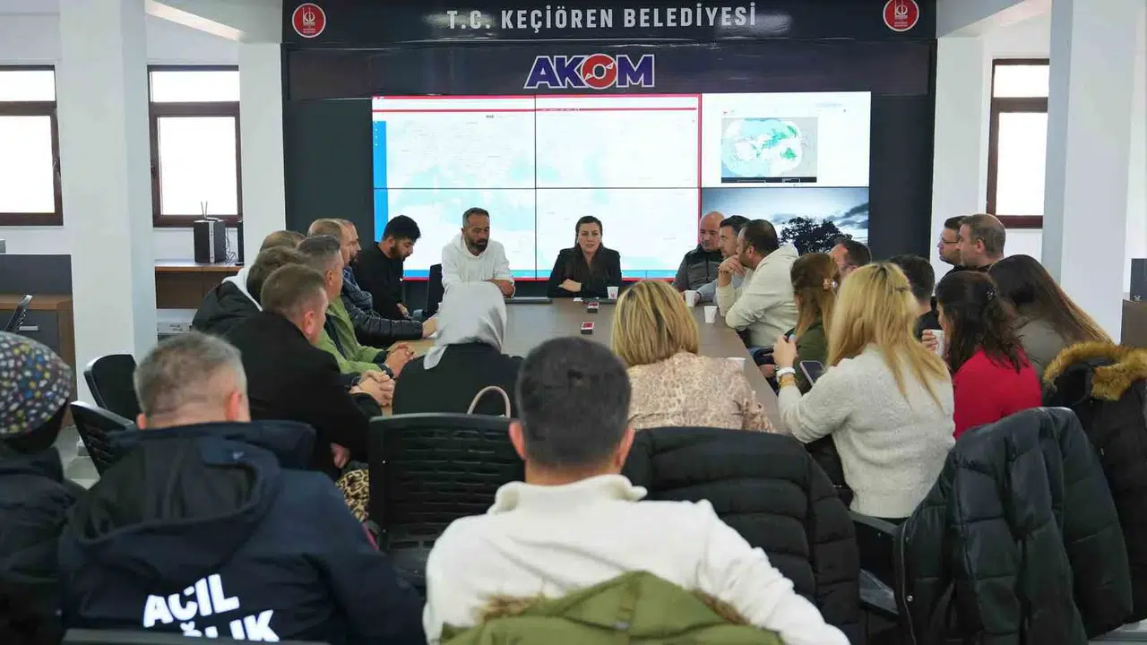 Keçiören’de Olası Afetlere İstekli Hazırlık
