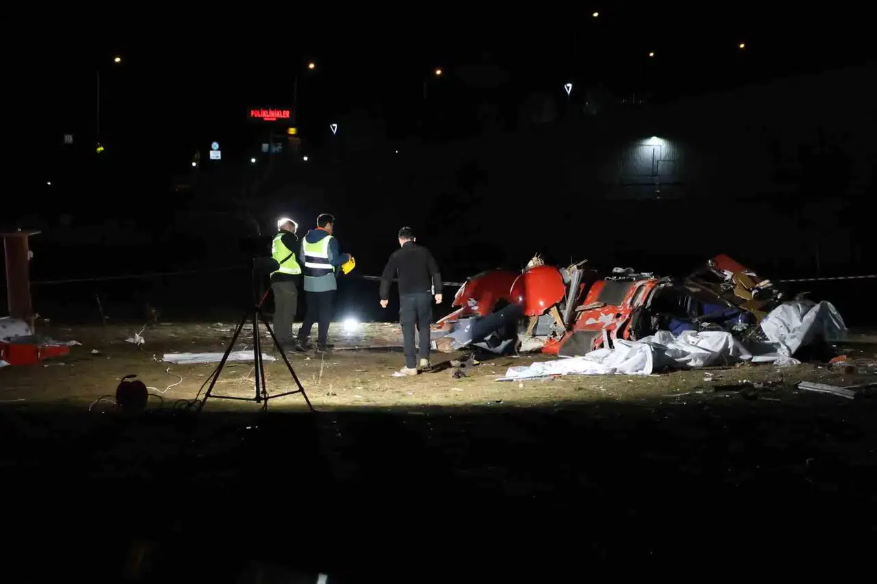 Muğla’daki Helikopter Kazasının Akabinde Kaza Kırım Grupları Olay Yerinde İnceleme Yaptı