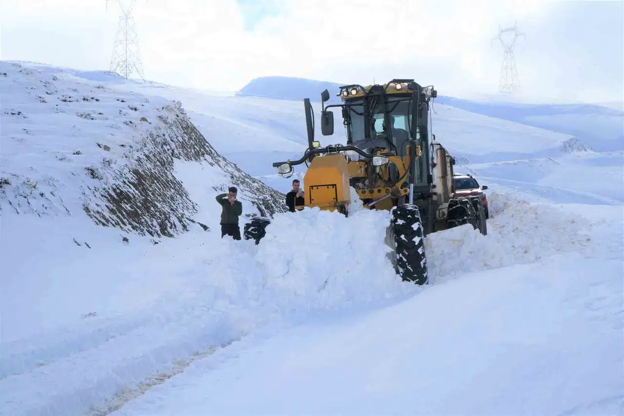 Muş’ta 210 Köy Yolu Ulaşıma Kapandı