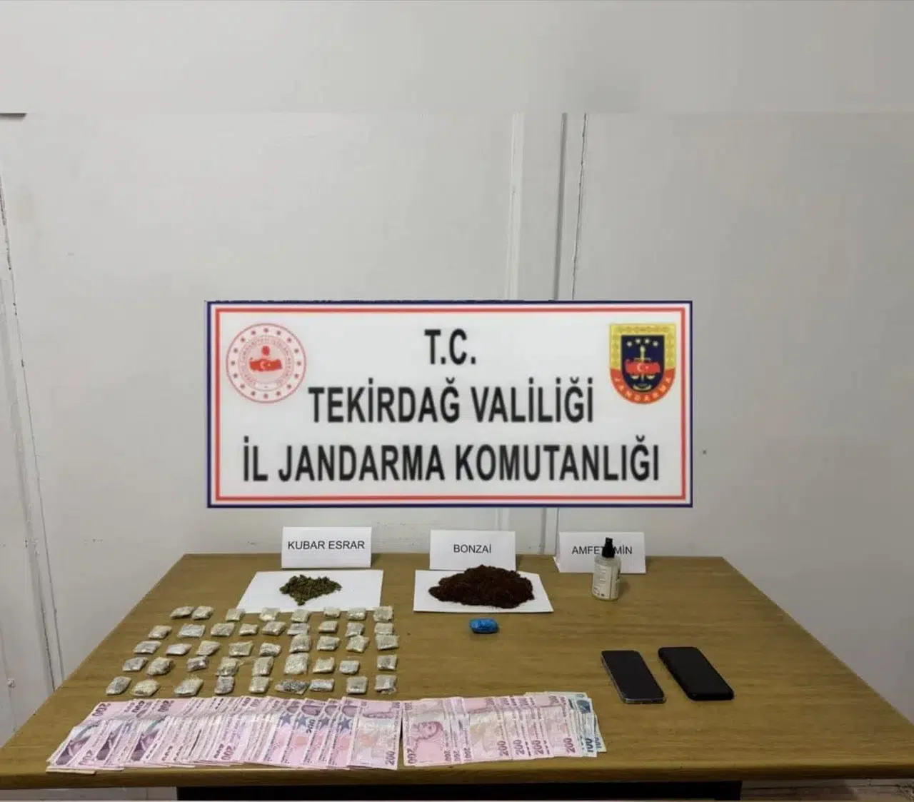 Tekirdağ’da Uyuşturucu Operasyonları: Çok Sayıda Husus Ele Geçirildi