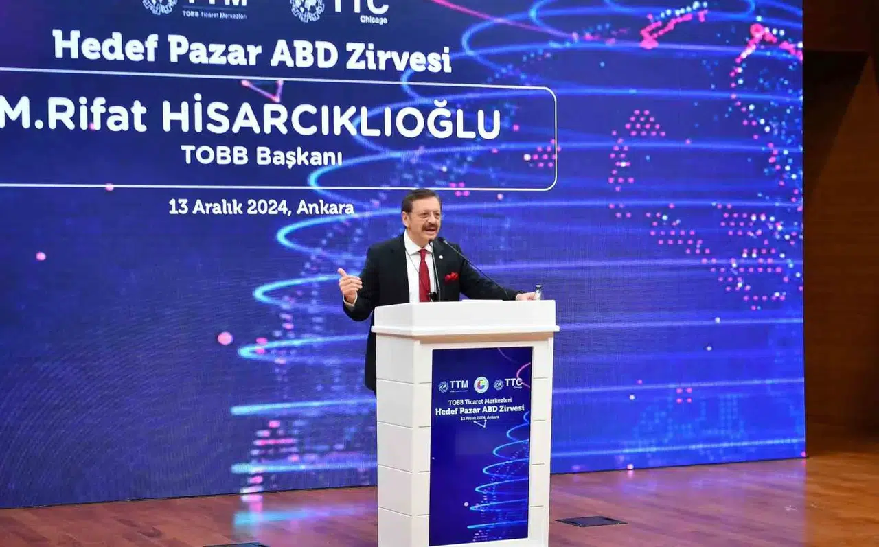 TOBB Başkanı Hisarcıklıoğlu: “Son Beş Yılda ABD’ye İhracatımız Yüzde 46 Artarak 14,8 Milyar Dolara Ulaştı”