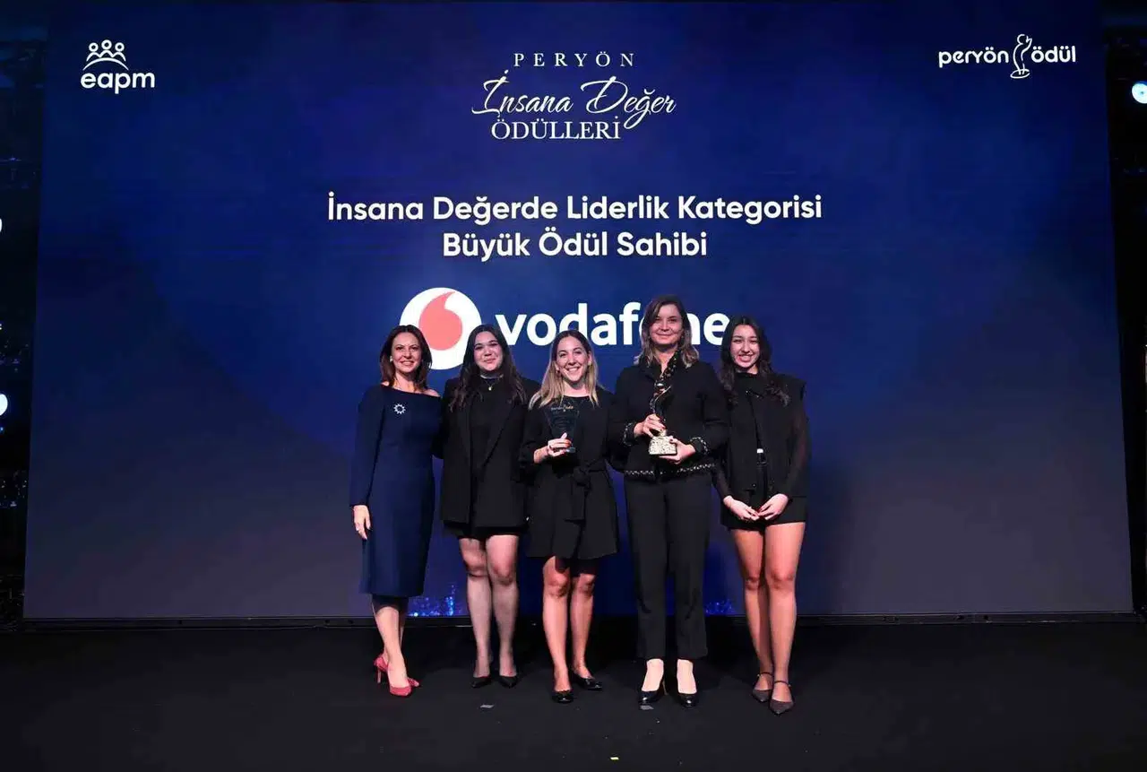 Vodafone İnsan Kaynakları’na Peryön’den Ödül