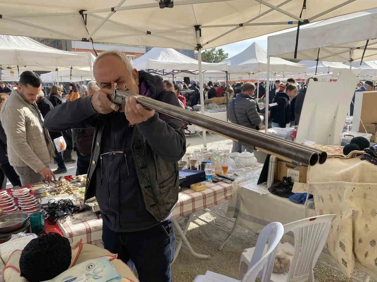 Yaklaşık 150 Yıllık Antika Tüfek Hala Çalışır Vaziyette