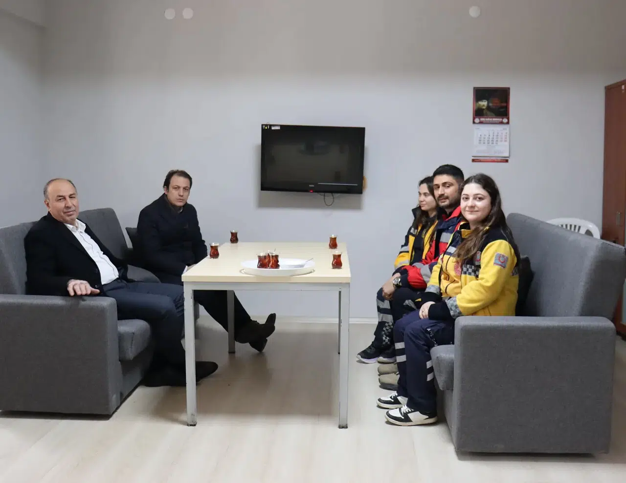112’nin Yeni Binasında İnceleme