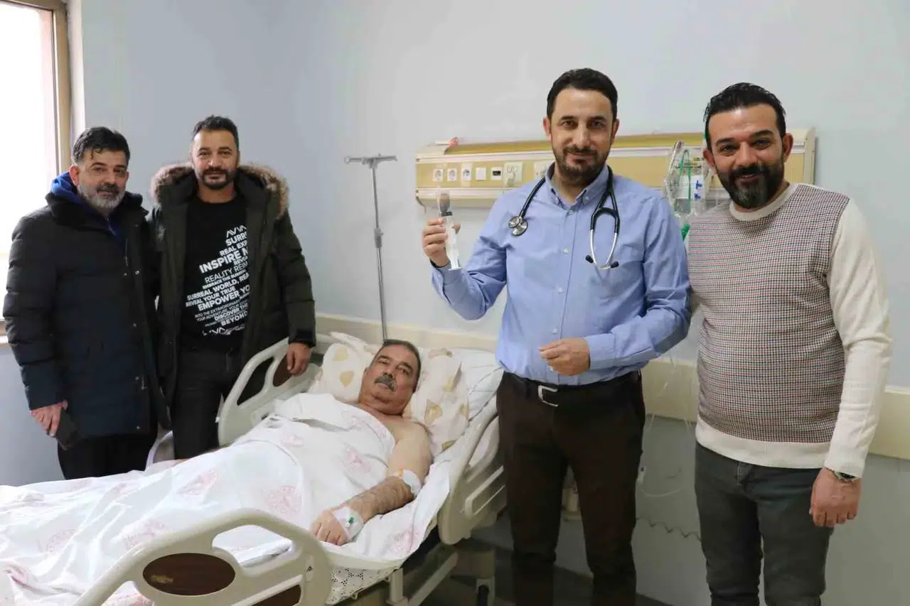 13 Sefer Anjiyo Olan Hasta Van’da Sıhhatine Kavuştu