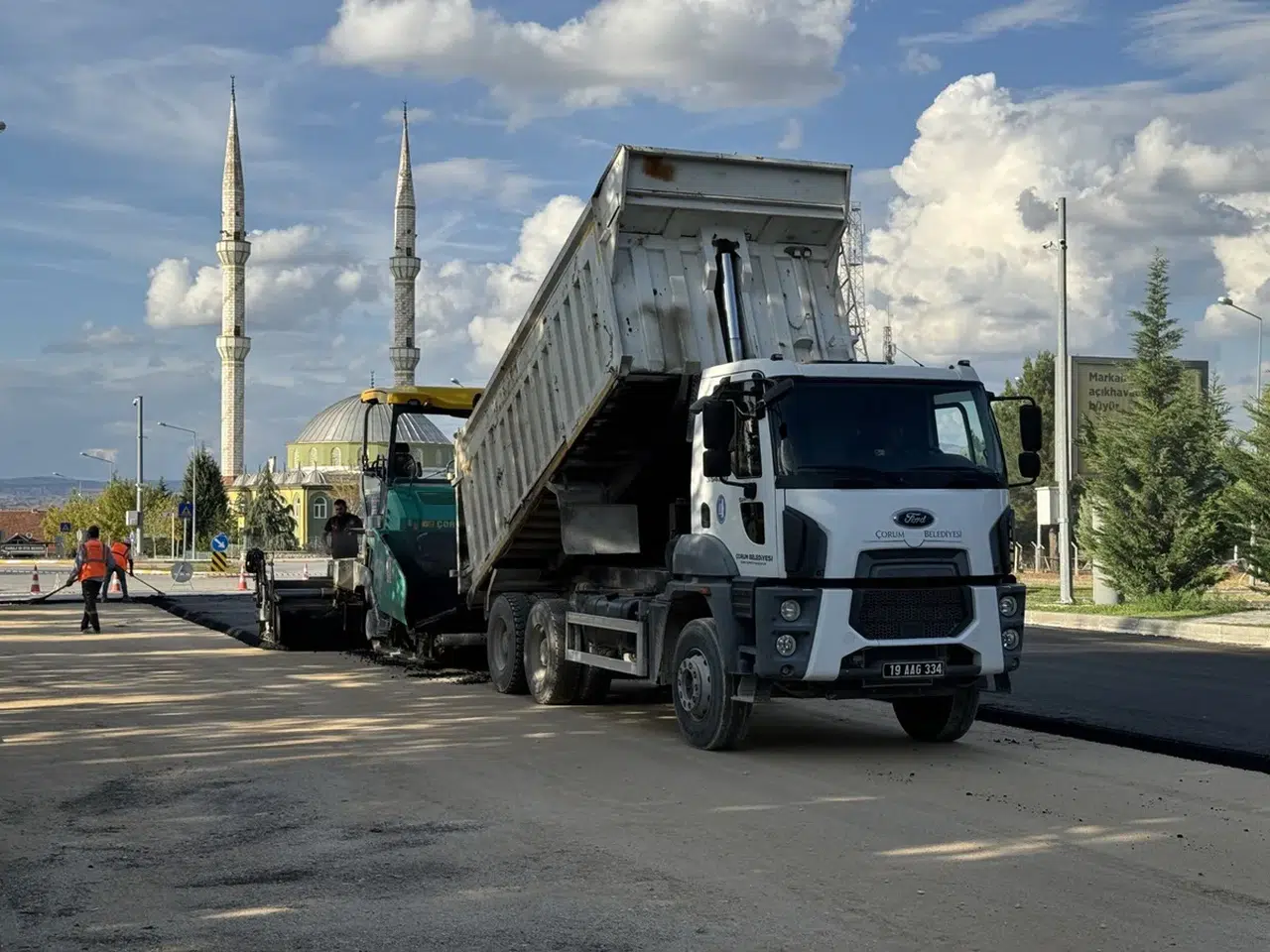 2024’te 83 Bin 734 Ton Asfalt