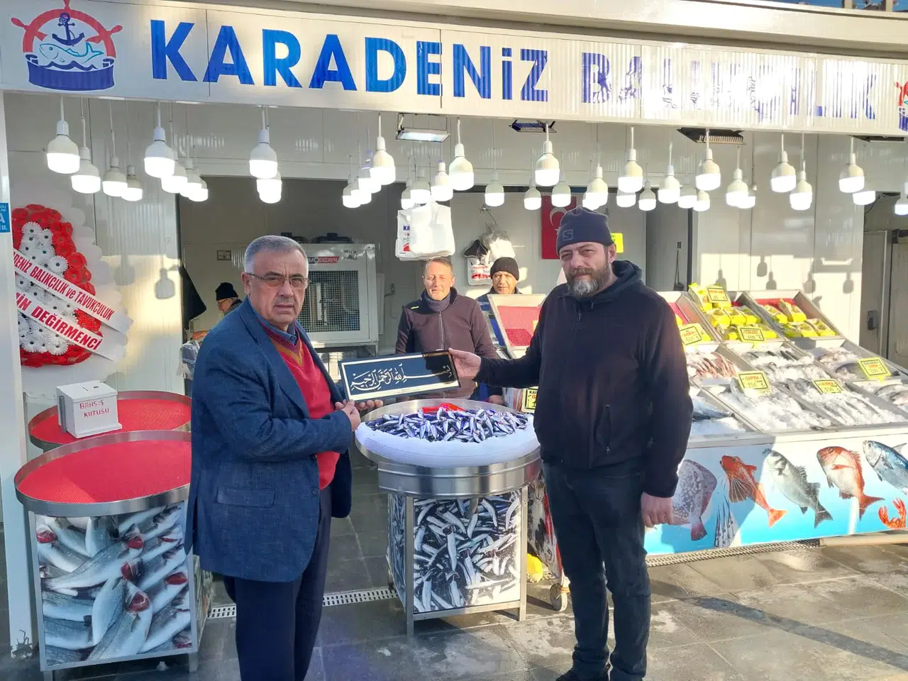 Balıkçı Esnafına Hayırlı Olsun Ziyareti