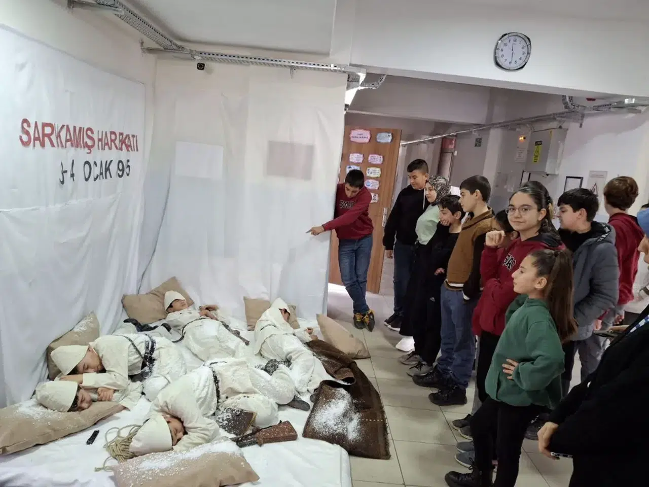 Dodurga’da Öğrenciler Sarıkamış Şehitlerini Andı