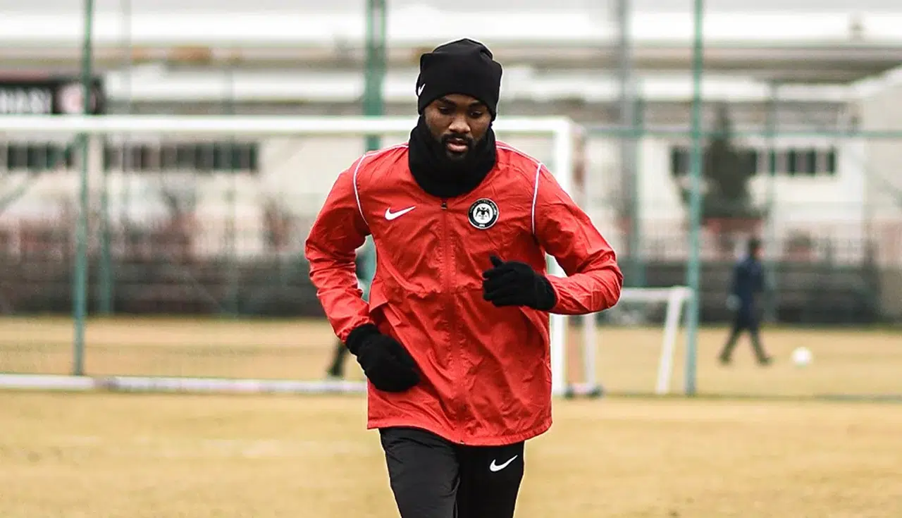 Çorum FK’de Avounou Yeniden Antrenmanda