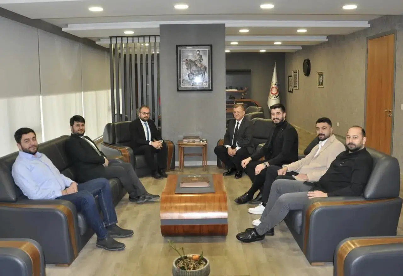 Genç İş Adamlarından TSO’ya Ziyaret