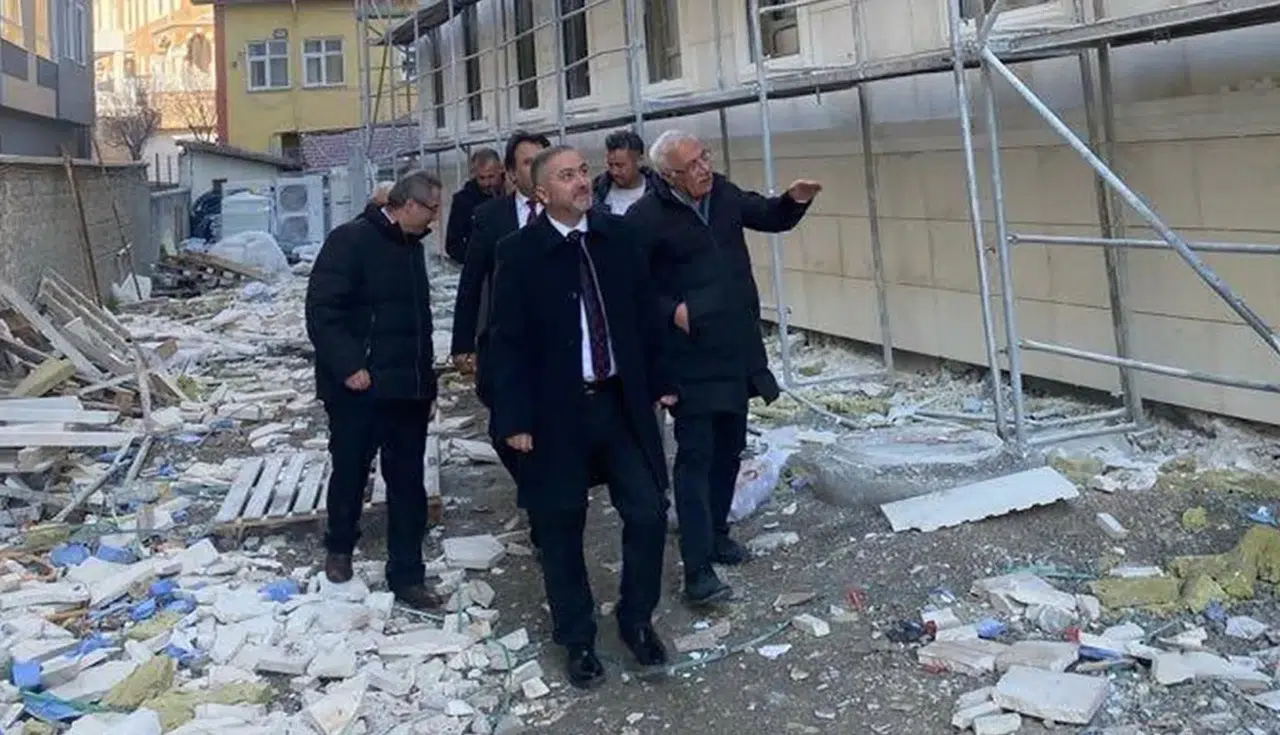 Hıdırlık Kur’an Kursu İnşaatında İnceleme