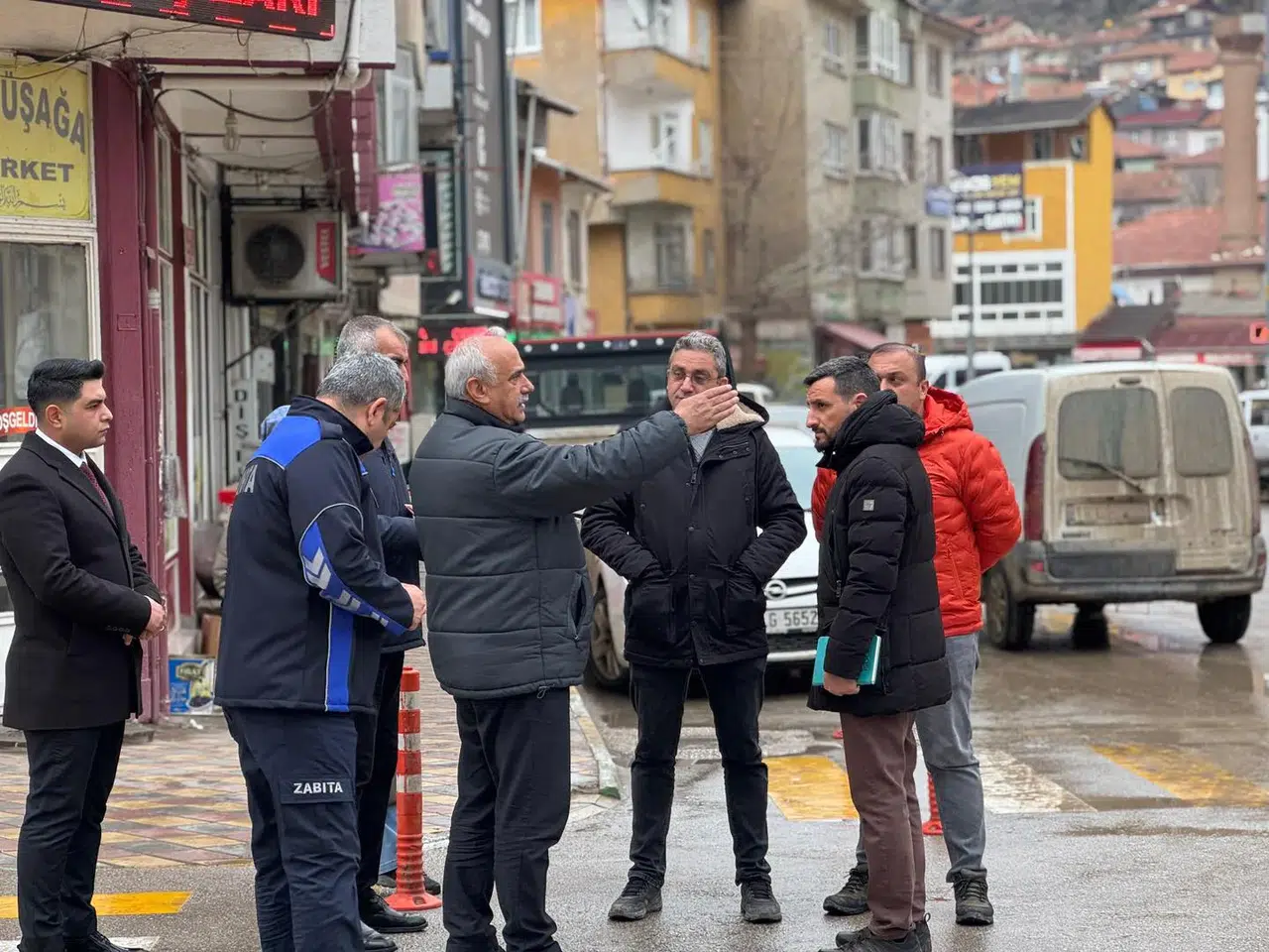 İskilip’te Trafik Düzenlemeleri İçin Çalışmalar Başladı