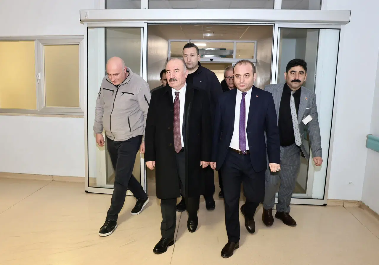 Vali Çalgan’dan Kazada Yaralanan Polise Ziyaret