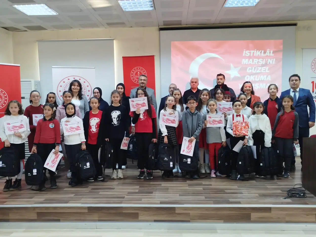 Yarışmada Dereceye Giren Öğrenciler Belirlendi