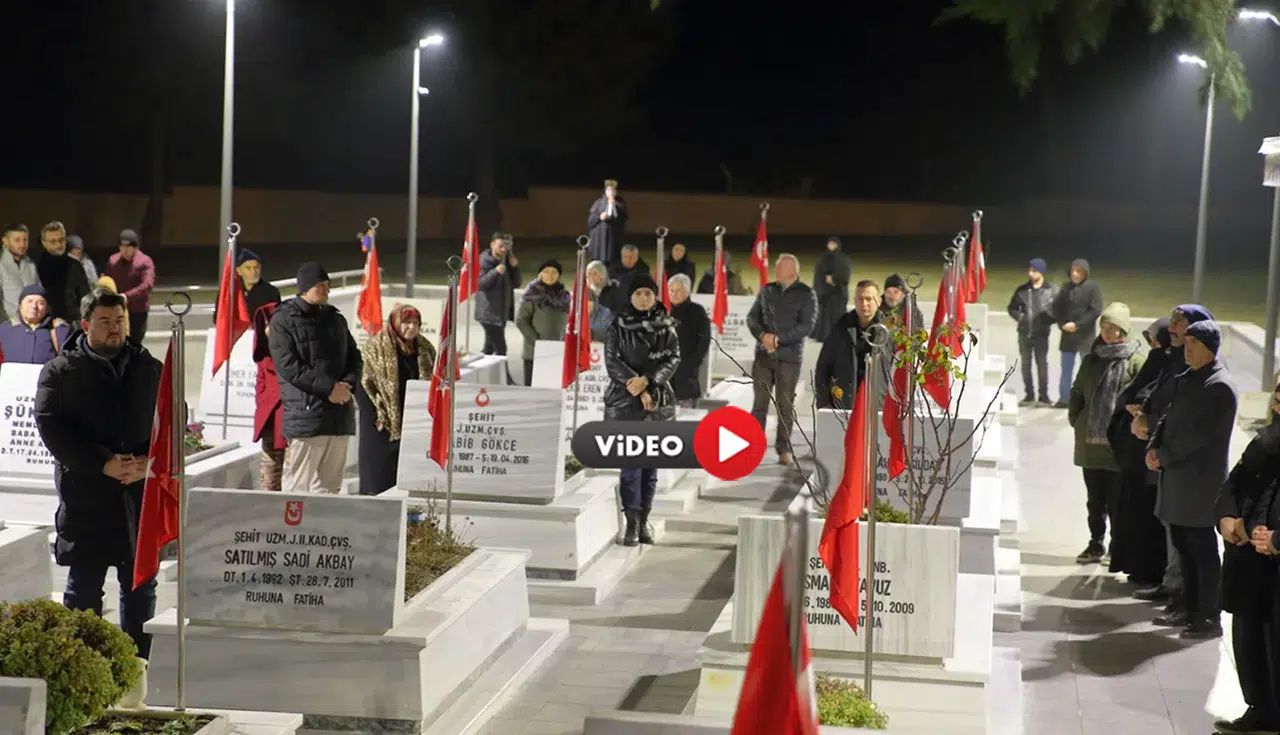 Yılbaşında Şehitler ve Aileleri Yalnız Kalmadı