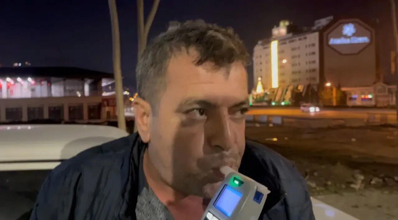 Alkol Kontrolüne Takılan Şoför: Yok Ağabey Kaçmadım, Yatacağım Ben Burada