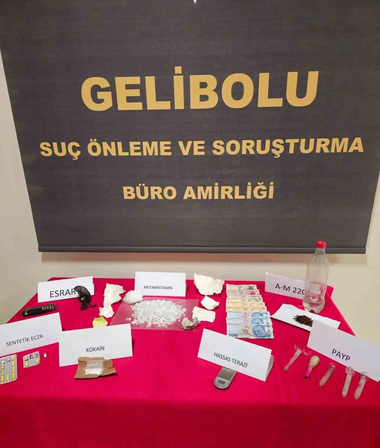 Çanakkale’de Araç İçerisinde 2 Milyon TL’lik Uyuşturucu Unsur Yakalandı