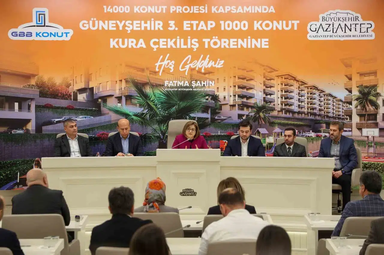 Gbb Konut Güneyşehir 3’üncü Etap Hak Sahipliği Kuraları Çekildi