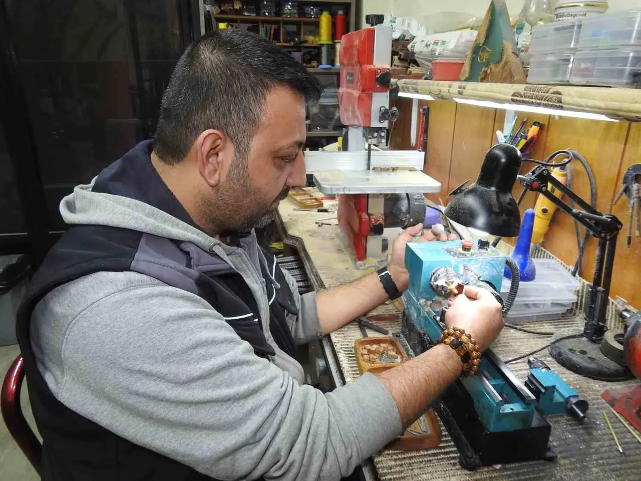 Hobi Olarak Başladığı Tespih Üretimi Mesleği Haline Geldi