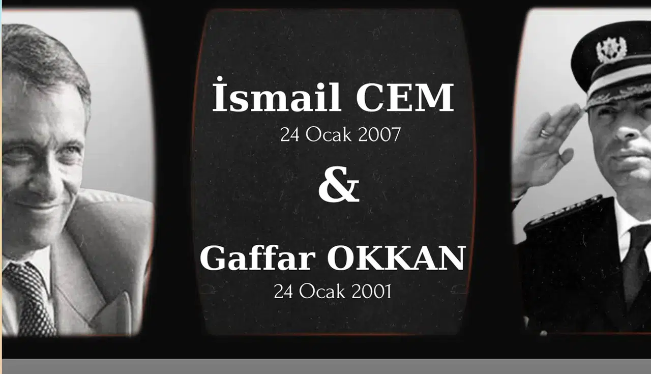 İsmail Cem ve Gaffar Okkan’ı Andı