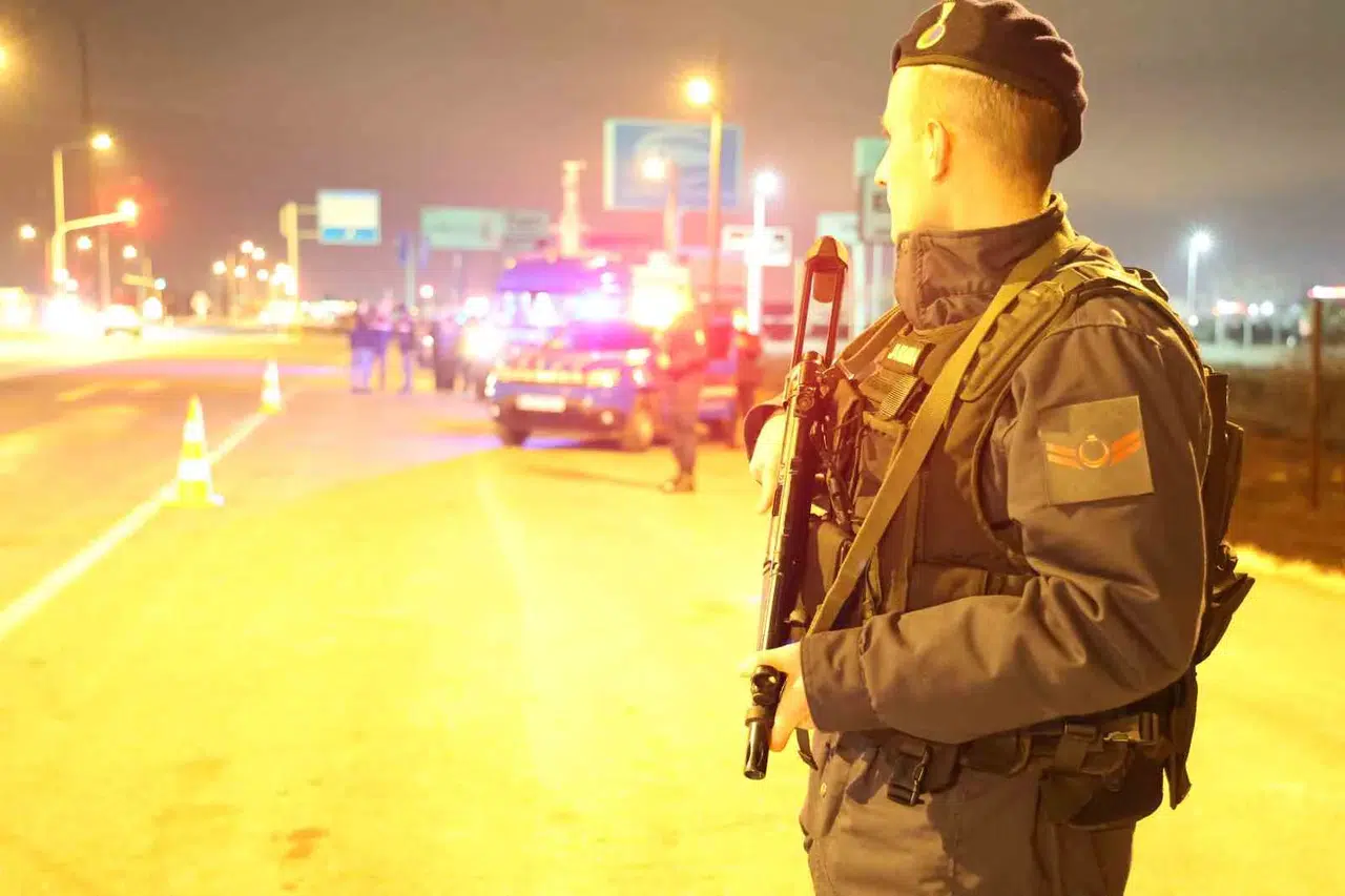 Jandarma, Uzun Namlulu Silahlarla Yol Denetiminde