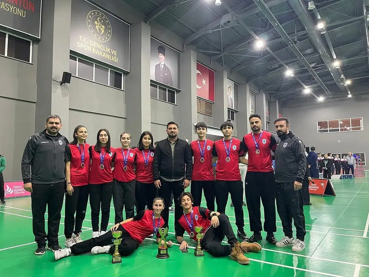 Pursaklar Belediye Spor Kulübü Badminton Kadrosu, Üstün Lig’e Yükseldi