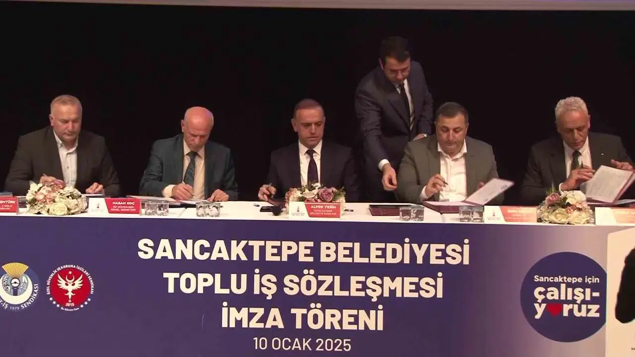 Sancaktepe Belediyesi’nde Toplu İş Mukavelesi İmzalandı