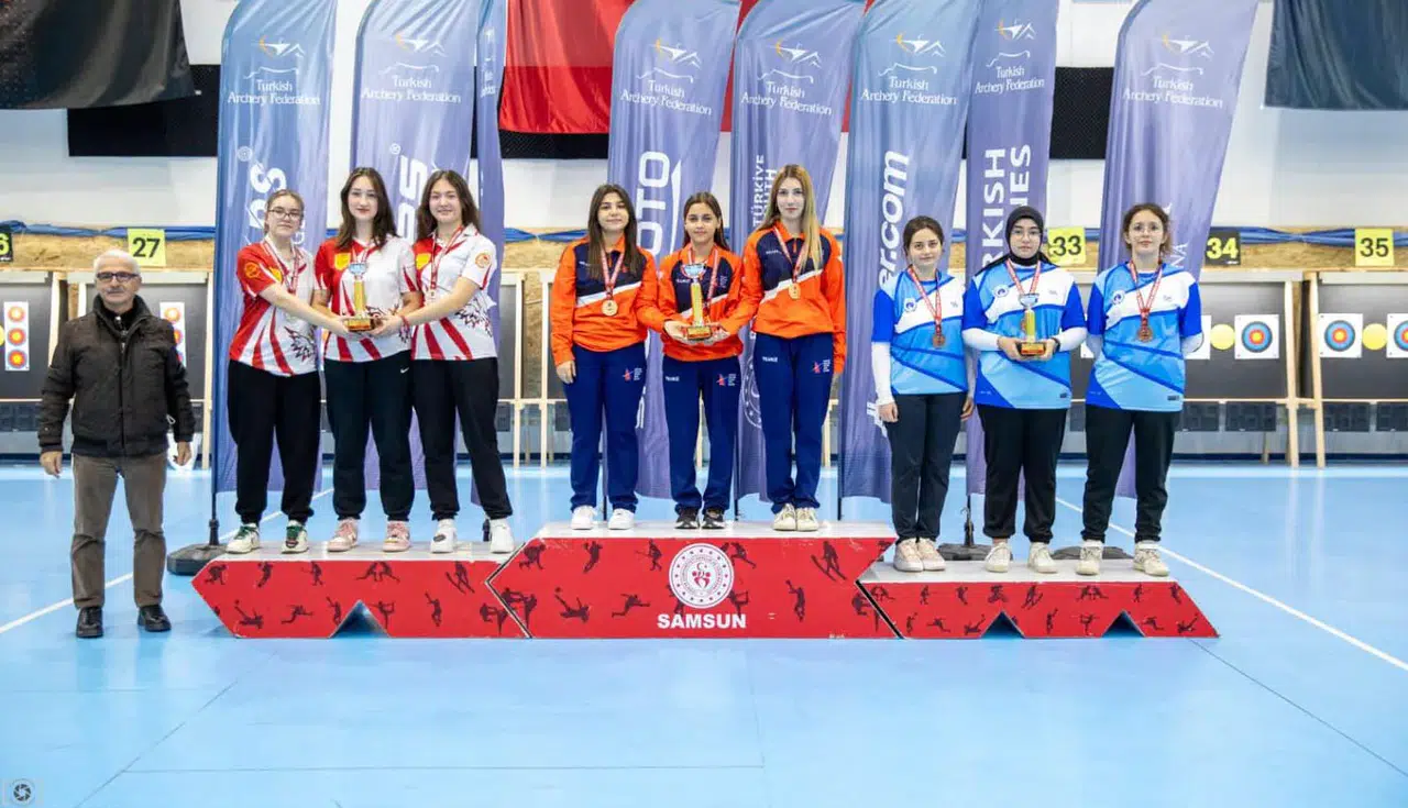 Çorumlu Okçular Samsun'da Madalya Aldı