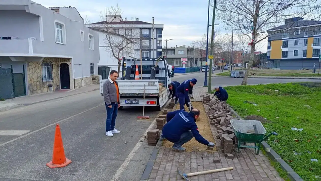 Silivri’de Altyapı ve Yol Çalışmaları Sürat Kesmeden Devam Ediyor