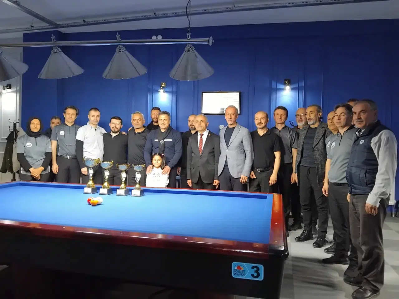 3 Bant Bilardo Şampiyonası Sona Erdi