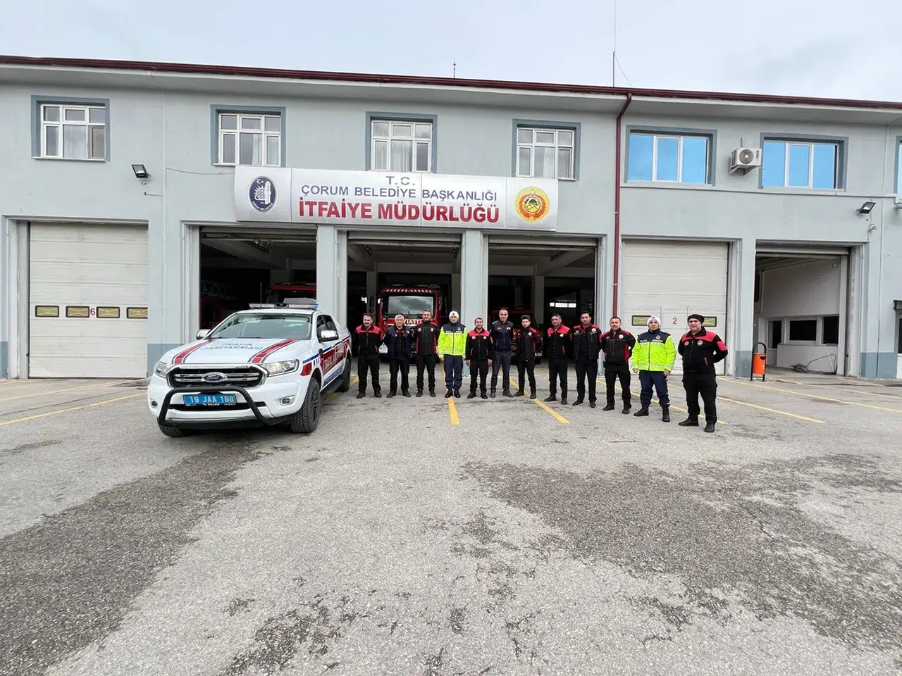 AFAD ve İtfaiyeye Güvenli Araç Eğitimi
