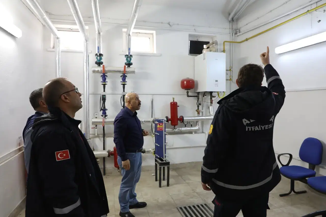Alaca Belediyesi Yangın Tedbirlerini İnceledi