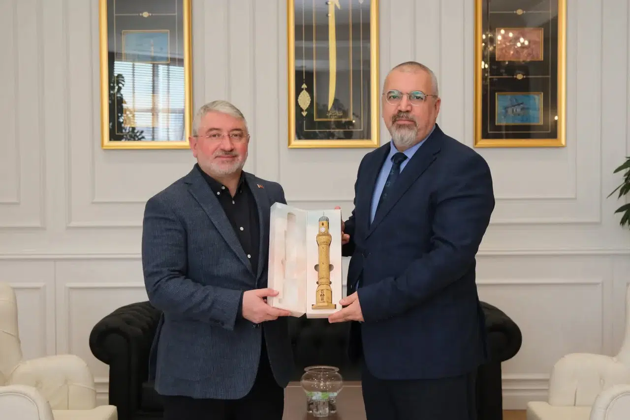 Aşgın, Alevi-Bektaşi Kültür ve Cemevi Başkanını Ağırladı