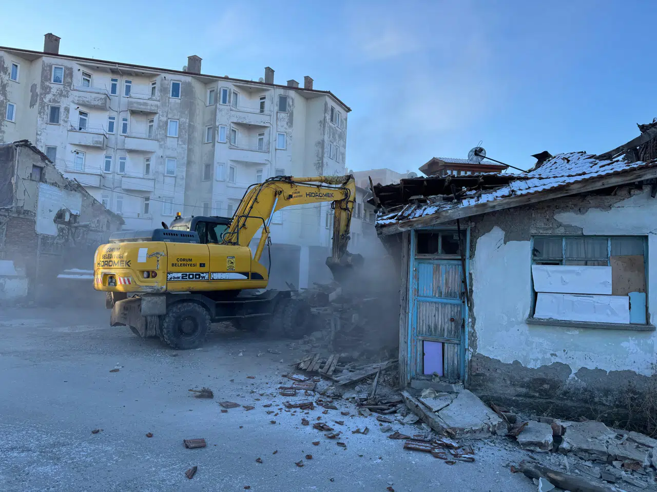 Çorum Belediyesi 5 Yılda 375 Bina Yıktı
