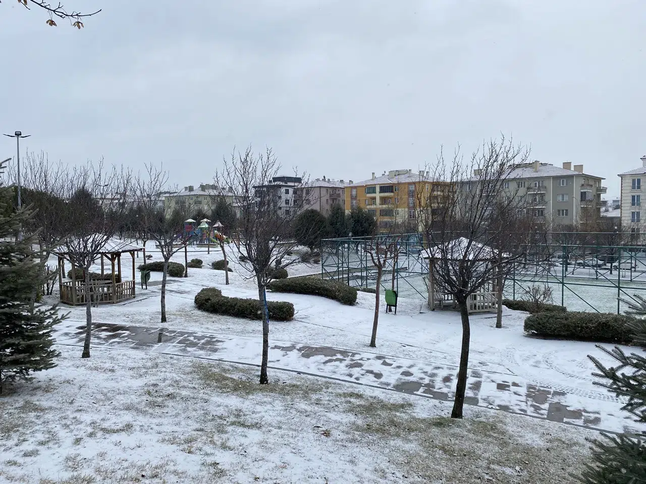 Çorum’da Kar Yağışı Etkisi