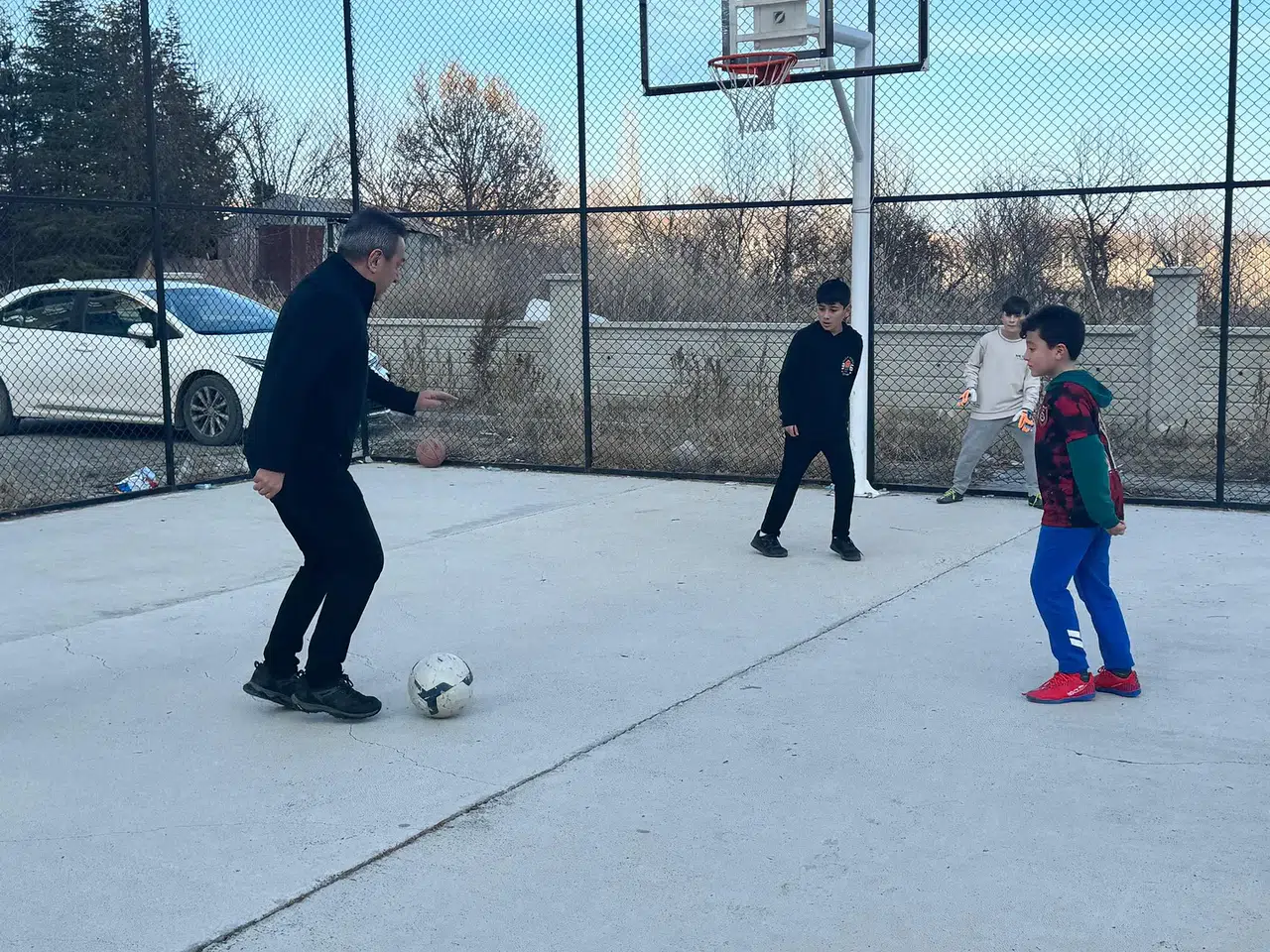 Dere Mahalle Maçının Rövanşını Oynadı