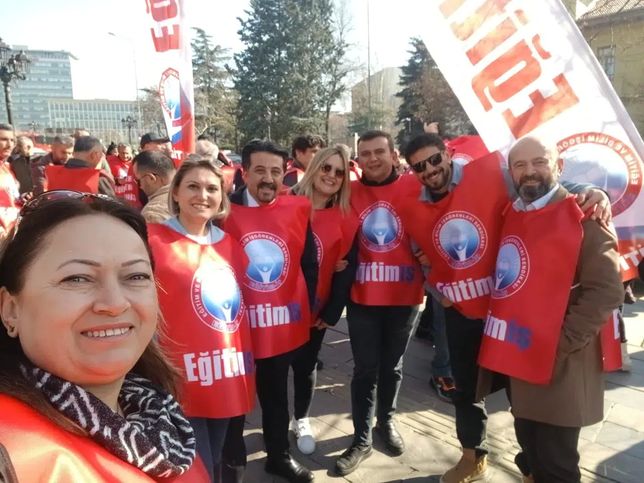 Eğitim-İş Üyeleri Ankara’da