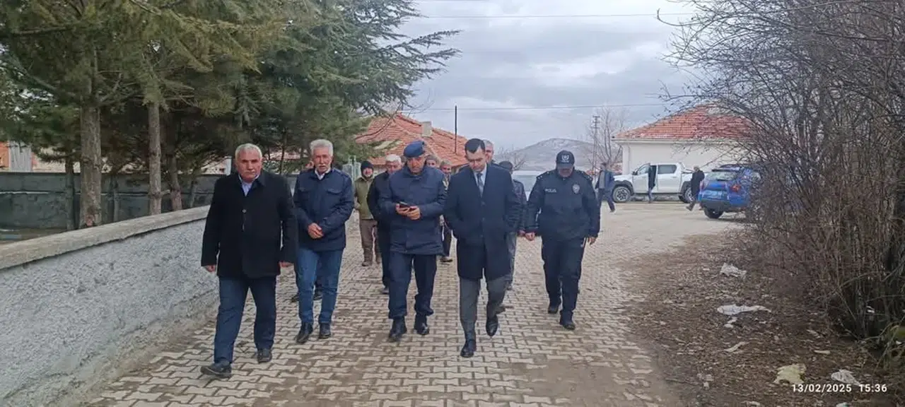 Kaymakam Yüce, Köyleri Ziyaret Etti