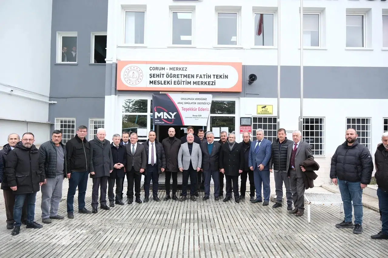 Mesleki Eğitim Merkezi'ne Fren Simülasyon Sistemi