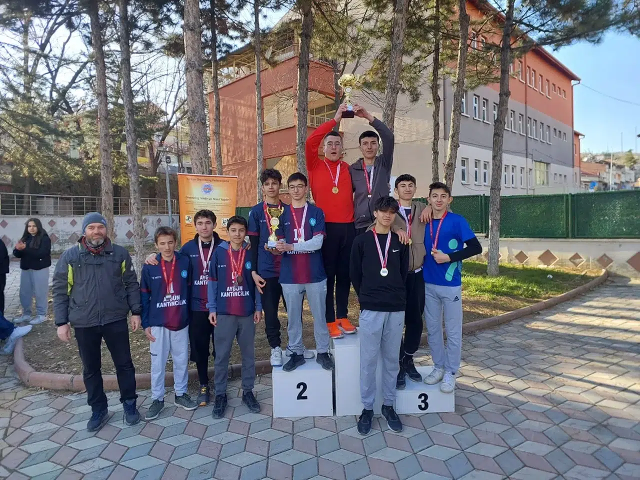 Okul Sporları Oryantiring İl Birinciliği Bayat'ta Yapıldı