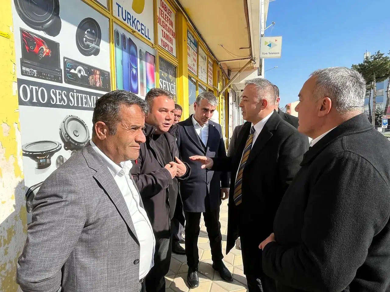 Tahtasız, Ortaköy’de Halkı Dinledi