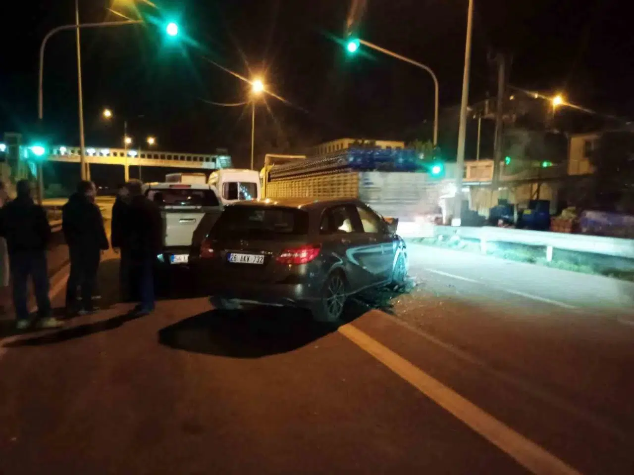 D-650’de Zincirleme Kaza: Vatandaş O Anları Spiker Üzere Anlattı