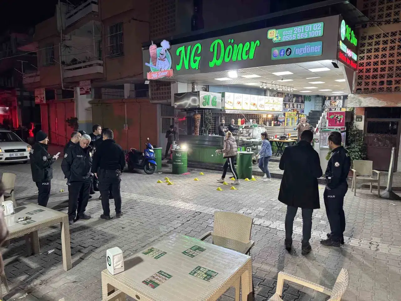 Dönerciye Düzenlenen Silahlı Atakta İşletme Sahibi Hayatını Kaybetti