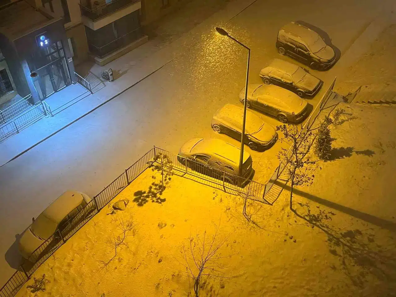 Elazığ’da Ağır Kar Yağışı Başladı