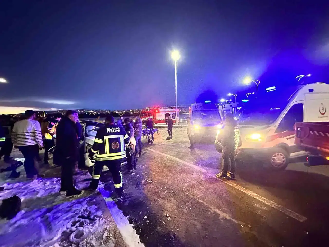 Elazığ’daki Kazada Yaralanan Bayan Hayatını Kaybetti