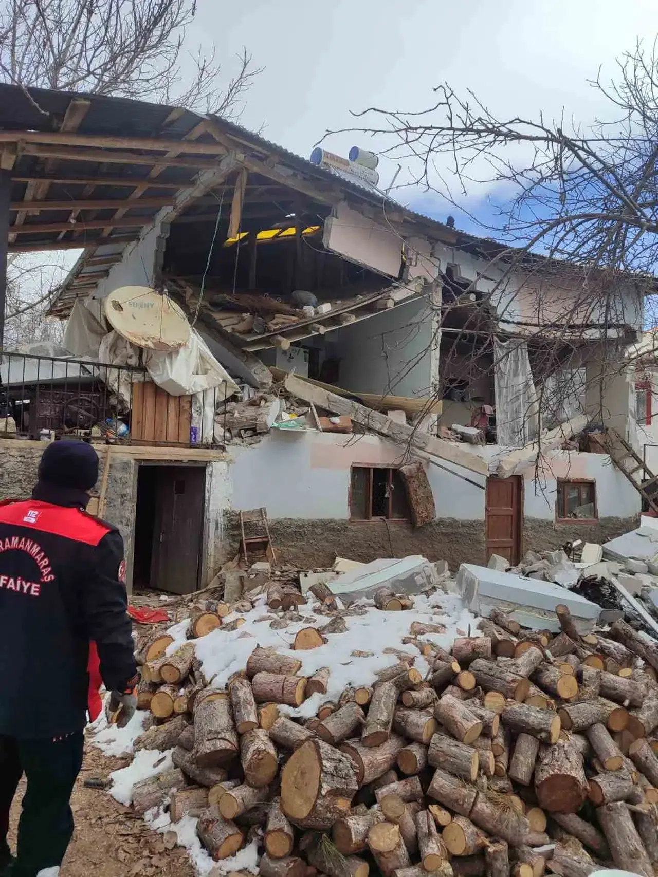 Kahramanmaraş’ta Tüp Patlaması