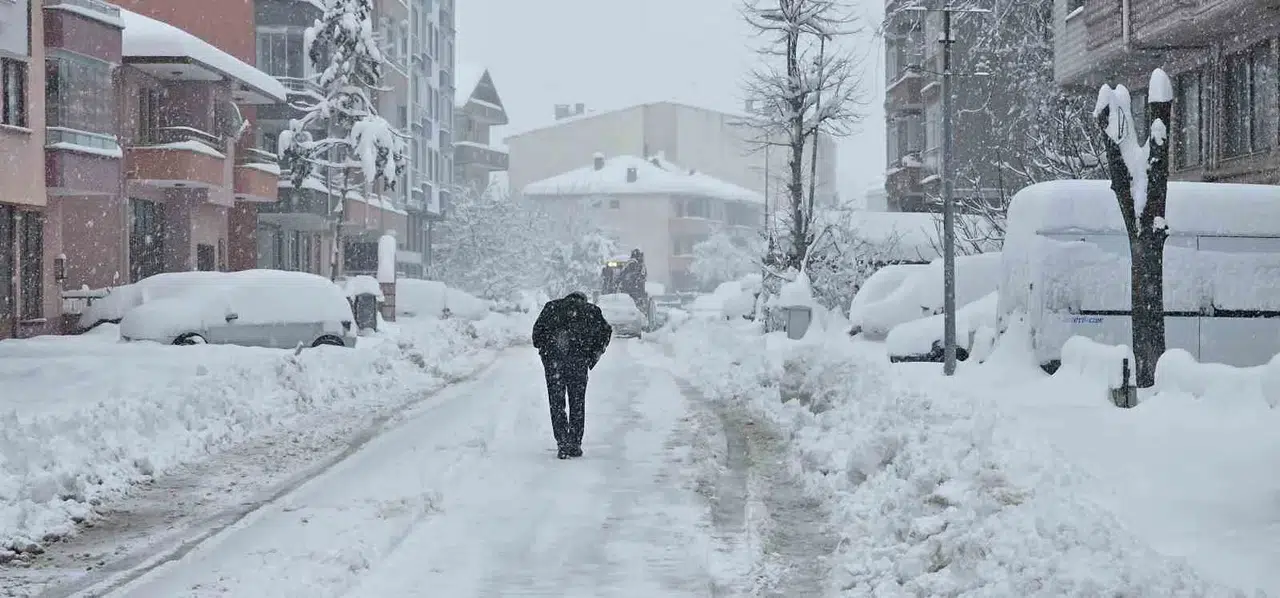 Kastamonu’da Kar Yağışı Tesirini Sürdürüyor