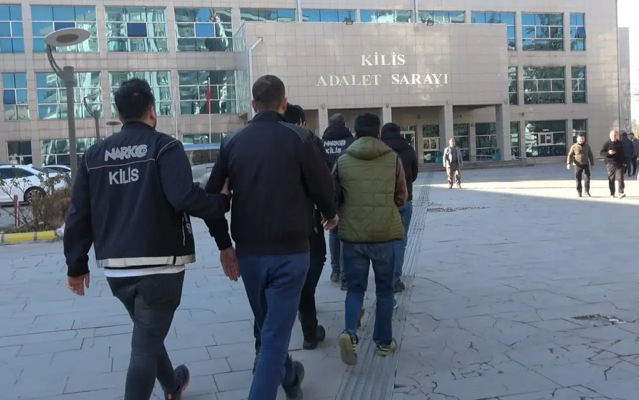 Kilis’te Uyuşturucu Operasyonunda 5 Şahıs Tutuklandı